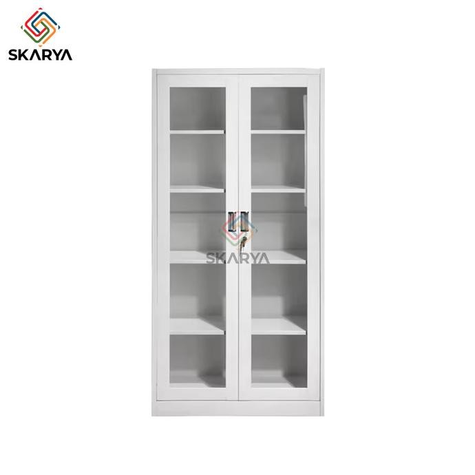 

Grosir Lemari Arsip Lemari Besi Filling Cabinet Pintu Kaca Kc 02B (Baru)