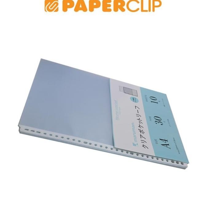 

Promo Clear Pocket File Note A4 Maru