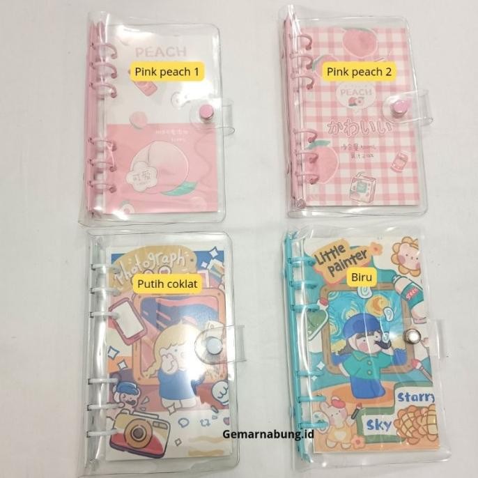

Murah Paket Binder Keuangan Nabung A6 Super Cute Isi 100 Lembar