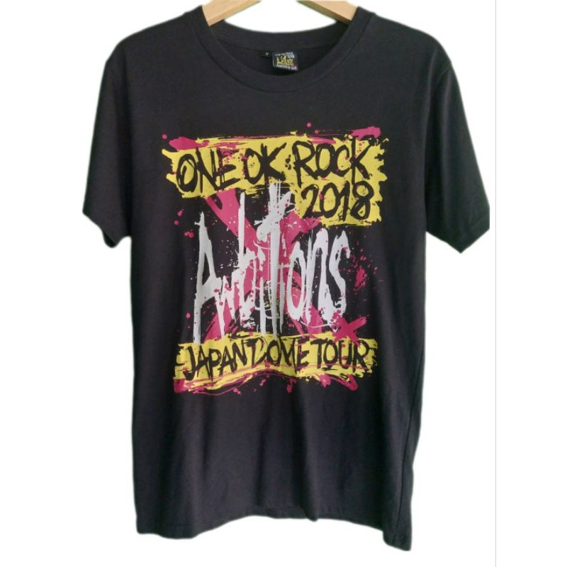 Kaos Band One Ok Rock Tour 2018 Second