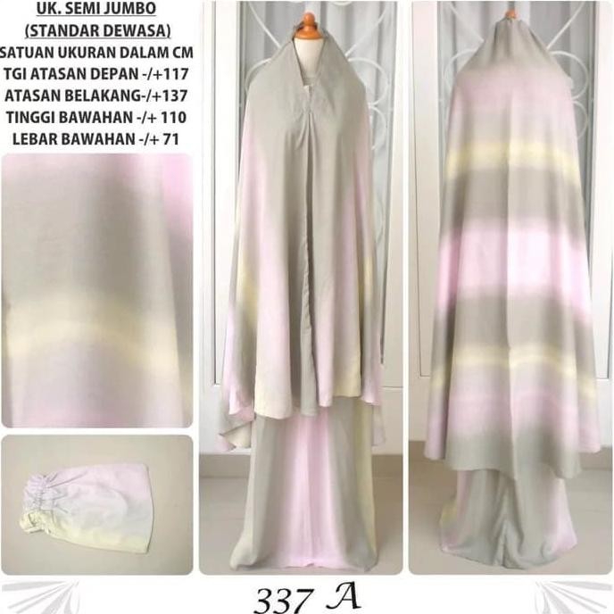 Miliki Mukena Rayon Dian Pelangi