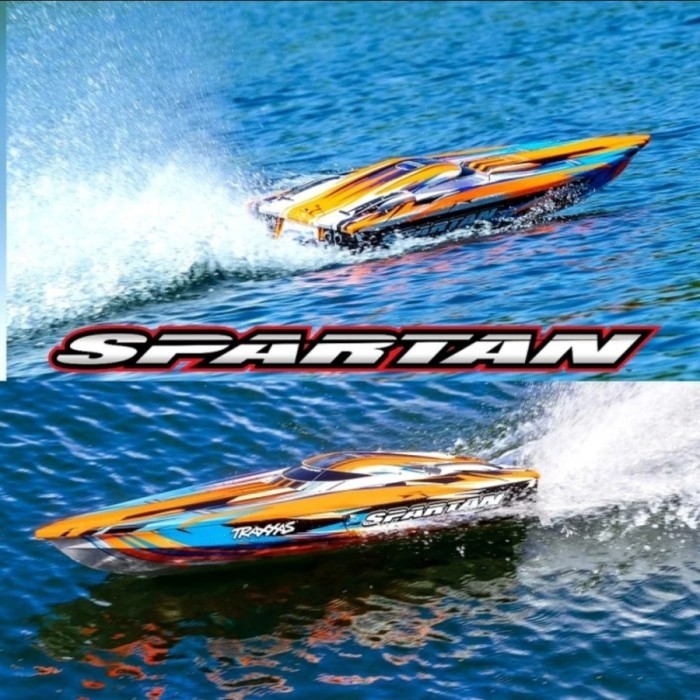 TERBARU RC Traxxas Spartan RC Boat TSM 57076-4