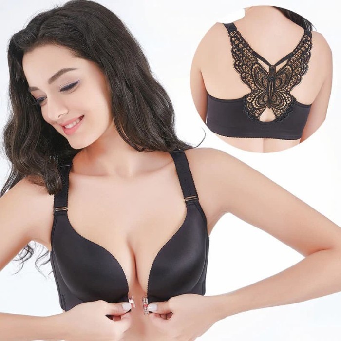 Seamless Beautiful Butterfly Back Bra (Bh Kupu Kupu) Tanpa Kawat Terbaru Best Quality Asli 100%