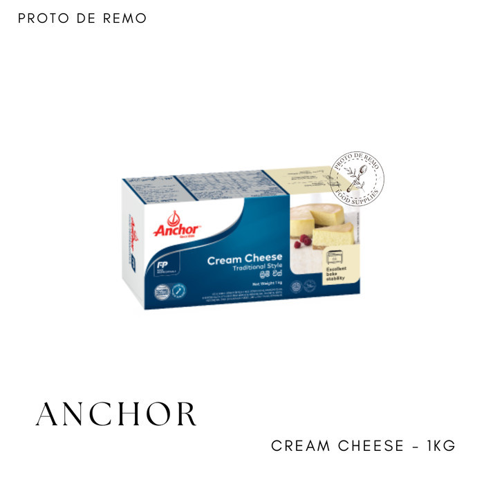 

Cream Cheese Anchor 1kg Original Pack