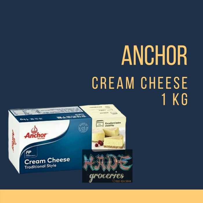 

Anchor cream cheese 1kg