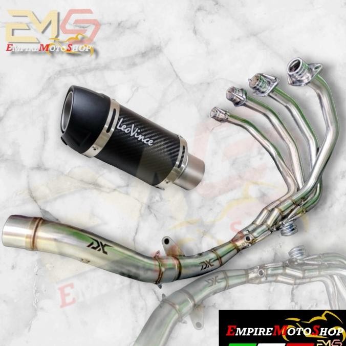 Miliki Leovince Gp Corsa Evo Short Fullsystem Zx25 R Zx25R Zx 25 R Zx25Rr Zx4 Knalpot