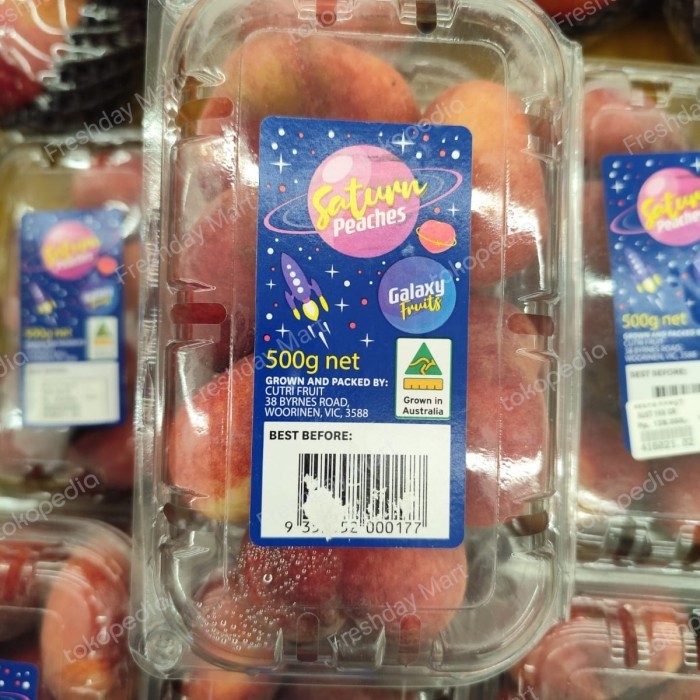

Buah peach donut import manis asli Australi premium gift pack 500gram
