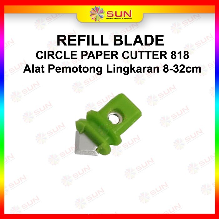 Part Pin Circle Cutter Alat Pemotong Kertas Lingkaran Bulat