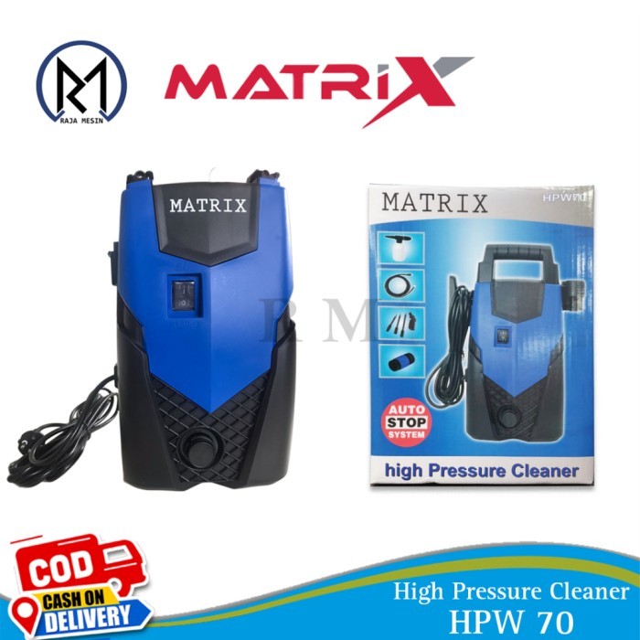 Jet Cleaner Mesin Steam Cuci Mobil Motor - Matrix High Pressure Wash