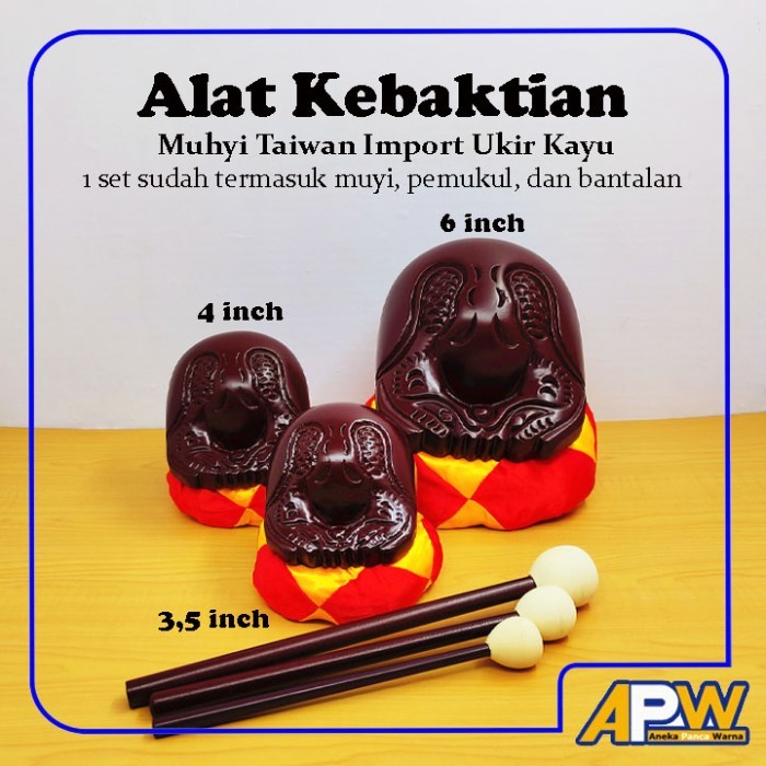

Mukyi Kayu / Muyi Taiwan Import Kayu Ukir