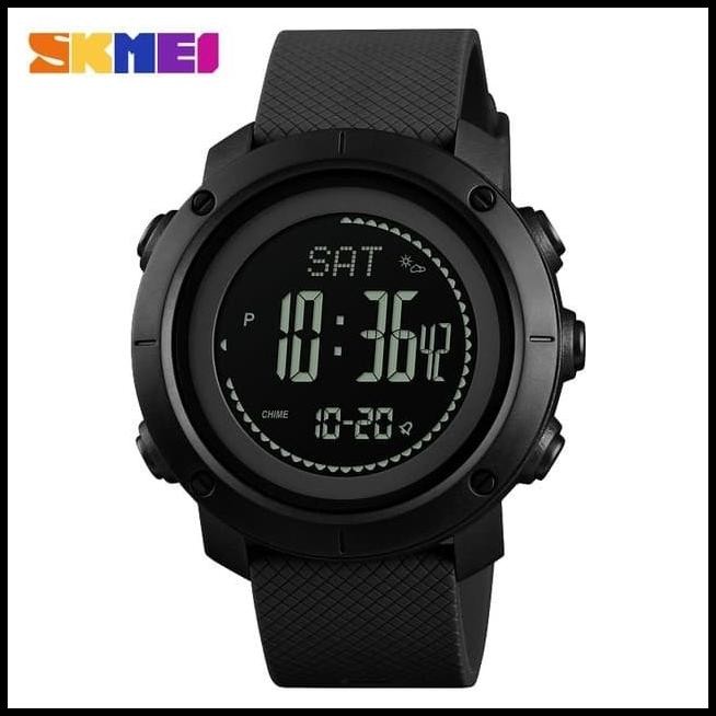 Jam Tangan Outdoor Altimeter Thermometer Barometer Skmei 1427 Anti Air
