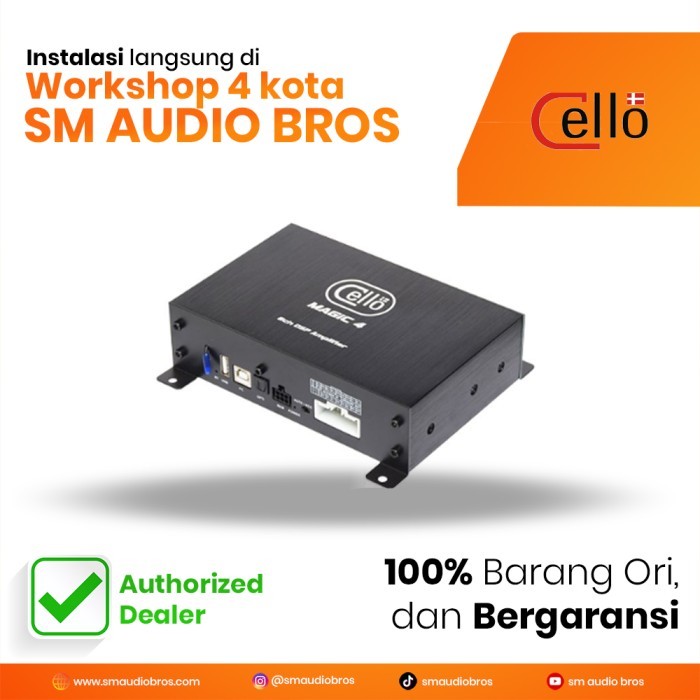 Cello Magic 4 Digital Sound Processor 6 Channel