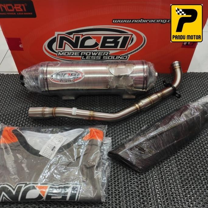 Diskon Knalpot Nob1 Bold X Stainless Std Racing Nmax New/Aerox/Adv 160/Vario/Pcx 160