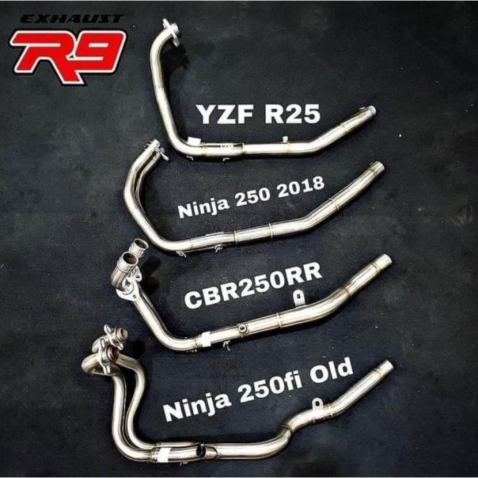 Terjangkau Exhaust Header Drake R9 Kawasaki Ninja 250 Fi Old 2012-2017