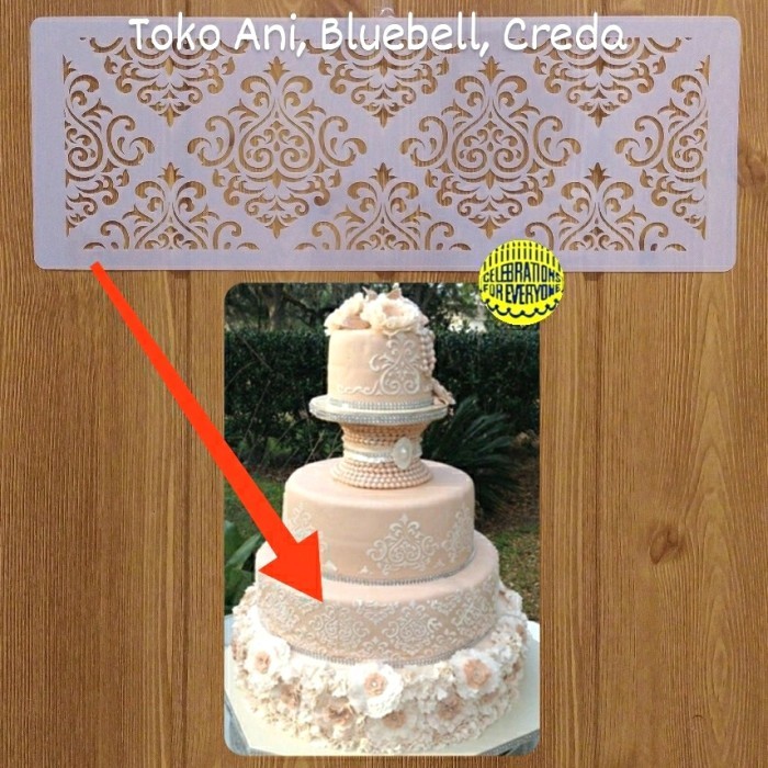 

TERBARU Designer Stencil : Elaine's Cake Tier #3 , 30.6 x 10 cm BISA GRAB!