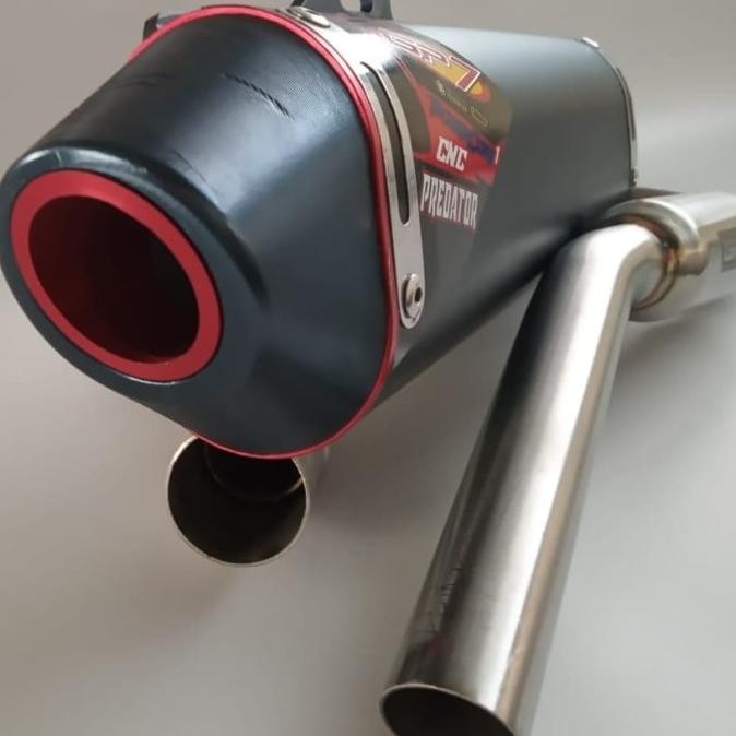 Diskon Knalpot Gp7 Cnc Predator Klx Dtracker 150 Original
