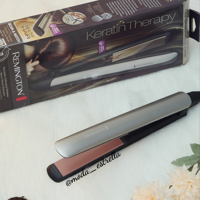 Terbaru Catok Remington S-8590 Keratin Infused /Catok Penglurus Rambut Protect Terlaris