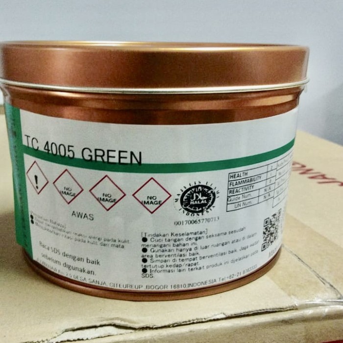 

Tinta cetak , Cemani Toka TC 4005 GREEN