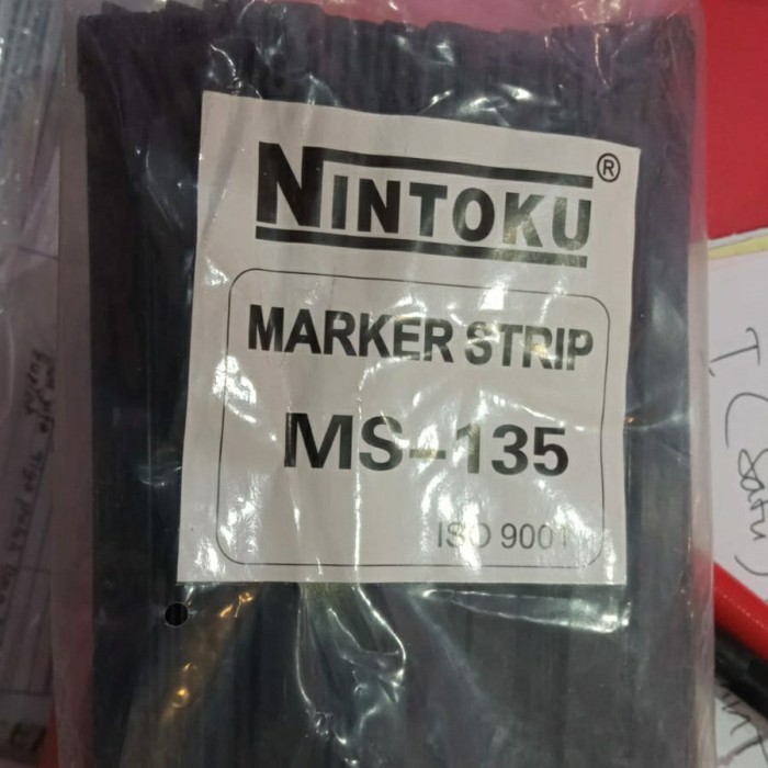 

Marker Strip MS-135 / Marker Strip MS 135 Nintoku Hitam Flat Marker
