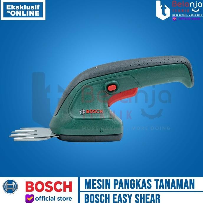 Terlaris Bosch Mesin Potong Rumput Gunting Semak Baterai Easy Shear Cordless Ready Stok