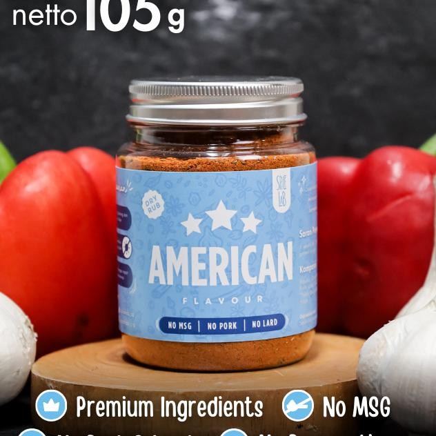 

American Dry Rub Picelab Bumbu Marinai Ering Erbaguna Bumbu Moey Bumbu Rendah Al Non Peda No Mg No Por No Lard Healthy Dry Rub