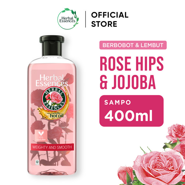 Herbal Essences Classics Weighty and Smooth Rosehip with Camellia Oil 400ml Shampoo