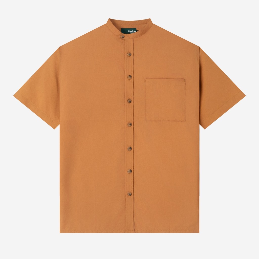 DUHA Baju Koko Lengan Pendek - Dhaw' - Mustard