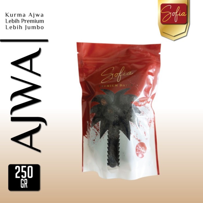 

BRG BARU AJWA SOFIA 250GR/ KURMA AJWA SOFIA/ KURMA AJWA/ AJWA SOFIA PREMIUM