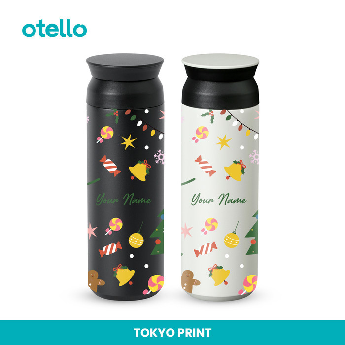 

Custom Tumbler Jinggle Bells Natal Kado Print Botol Minum Hampers Gift