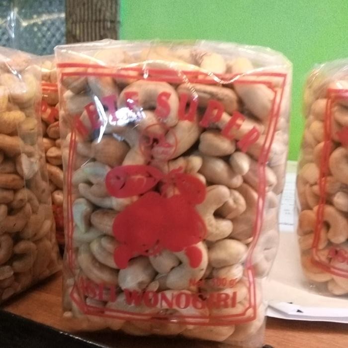 

BARANG TERLARIS kacang mede pedas manis 500gram Mete Snacks