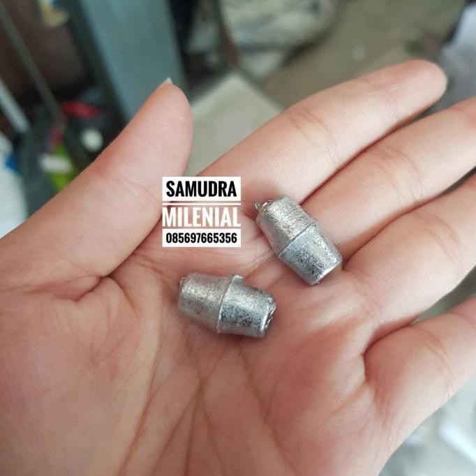 timah melinjo pemberat pancing jaring murah termurah