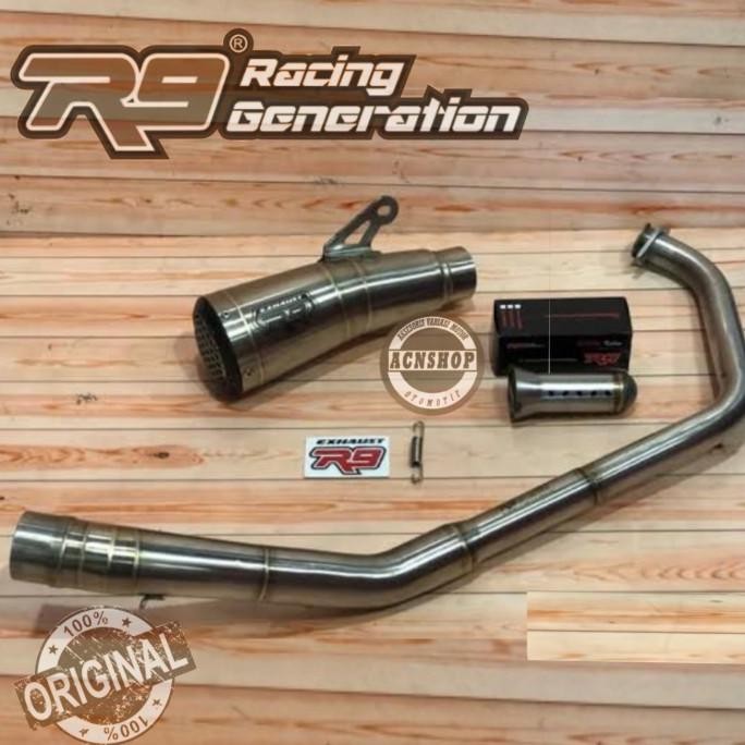 Miliki Knalpot R9 Gp Series All New R15 / Knalpot R9 Gp Series R15 V3