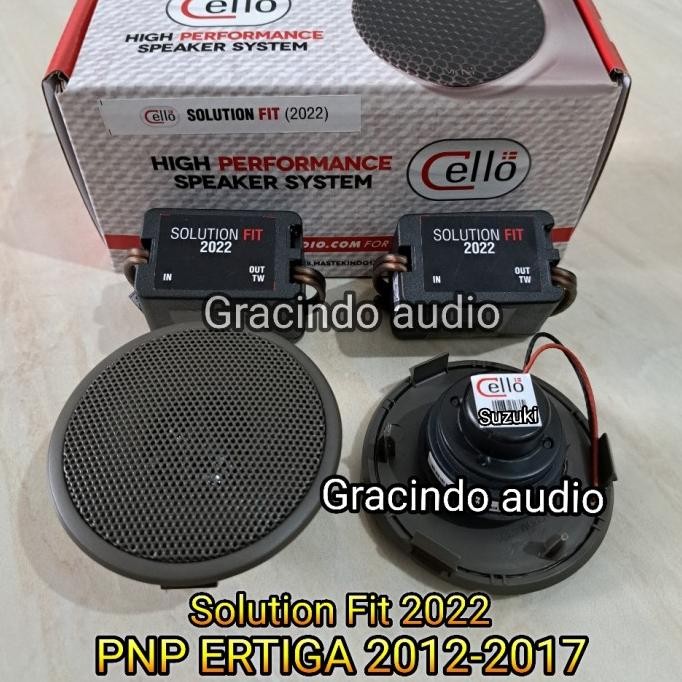 Grosir Speaker Micro Fullrange Cello Solution Fit Suzuki Ertiga 2012-2017