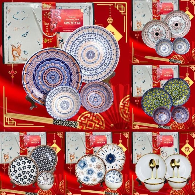 

Murah Petitemaison Hampers Imlek Piring Mangkok Cangkir Keramik Souvenir Gong Xi Fa Cai