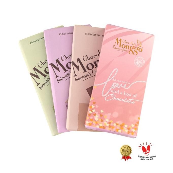 

Sale Valentine Three Tablets Gift Wrapping 3X80Gr | Cokelat Monggo