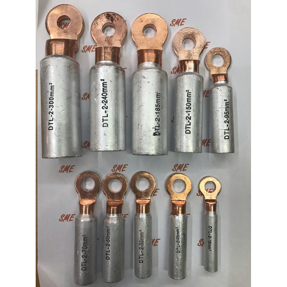 Kabel skun Bimetal AL CU DTL2-150mm / Bimetal Lug DTL-2 150mm