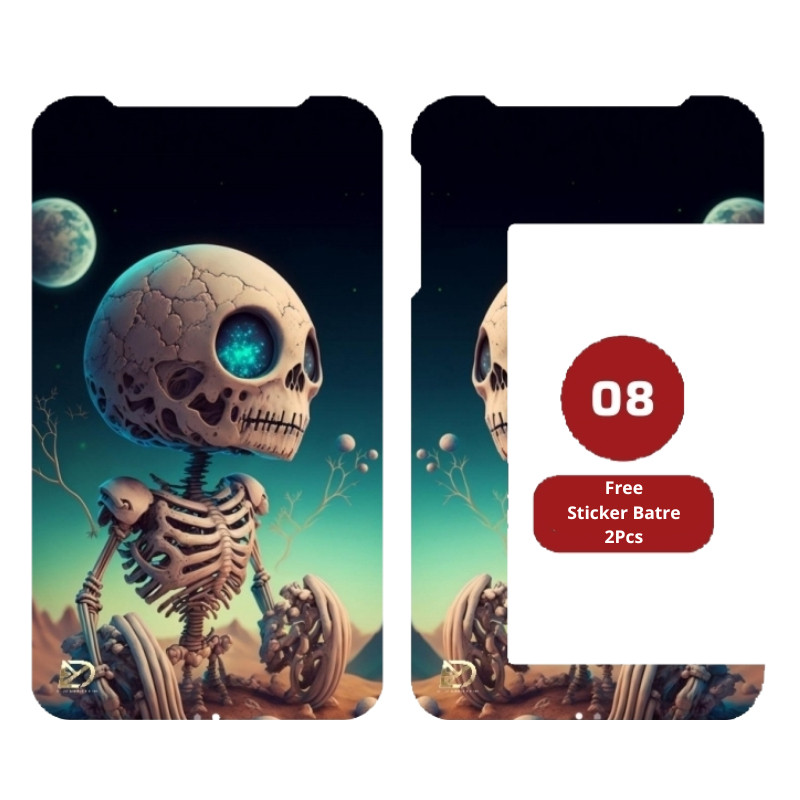 

Premium Cut - Resikoid Kertas M200 Cutting Best Quality 8 Garskin Stiker / Case Custom Terlaris 2PCS/ Fullbody