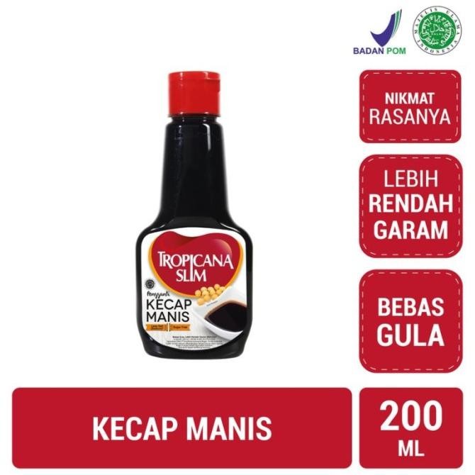 

tropicana slim pengganti kecap manis botol 200ml termurah