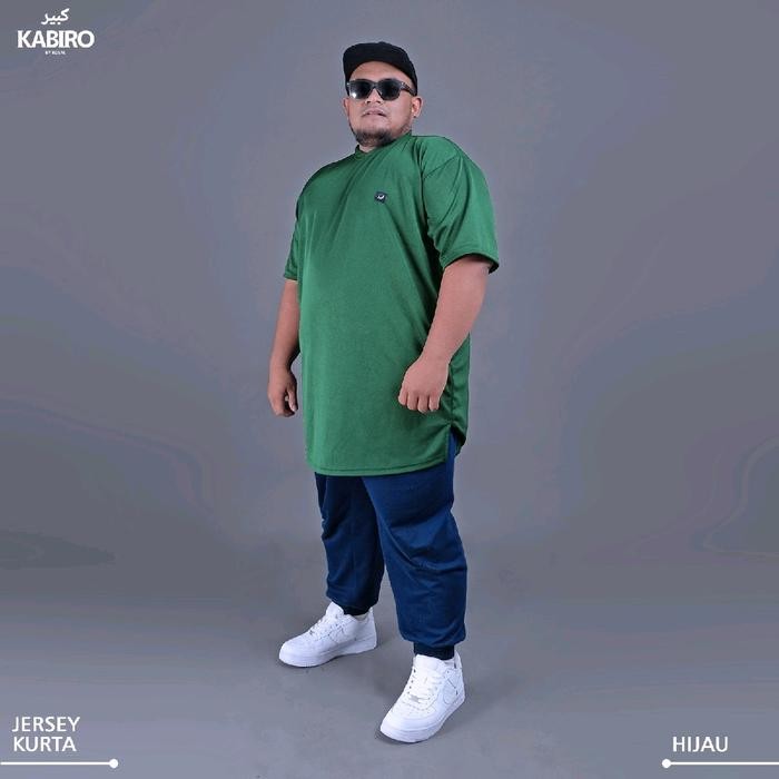 PROMO  SALE TERLARIS KAOS OLAHRAGA PRIA JUMBO OVERSIZE JERSEY KURTA KABIRO BIG SIZE 3XL 4XL 5XL