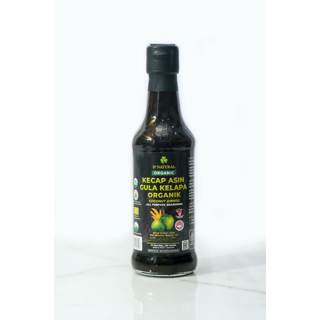 

dnatural kecap asin soy free - 280 ml termurah