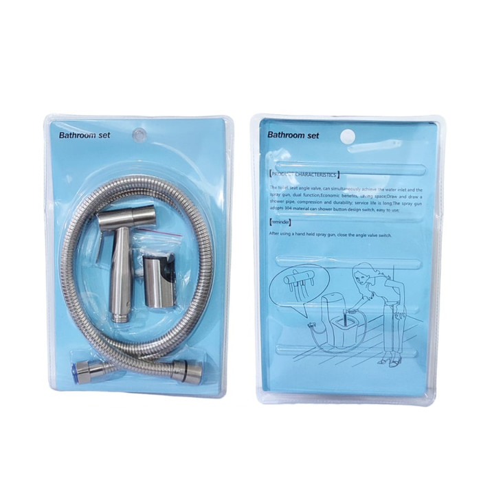 Jet Shower Kloset Toilet Closet Wasser WC Semprotan Duduk Kamar Mandi