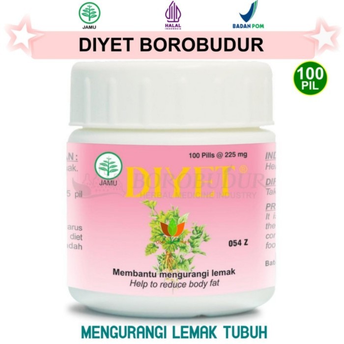 

ORIGINAL Pil Diyet Borobudur PREMIUM