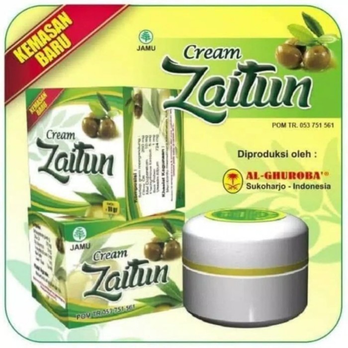 

ORIGINAL Cream Zaitun Al Ghuroba 10 Gram PREMIUM