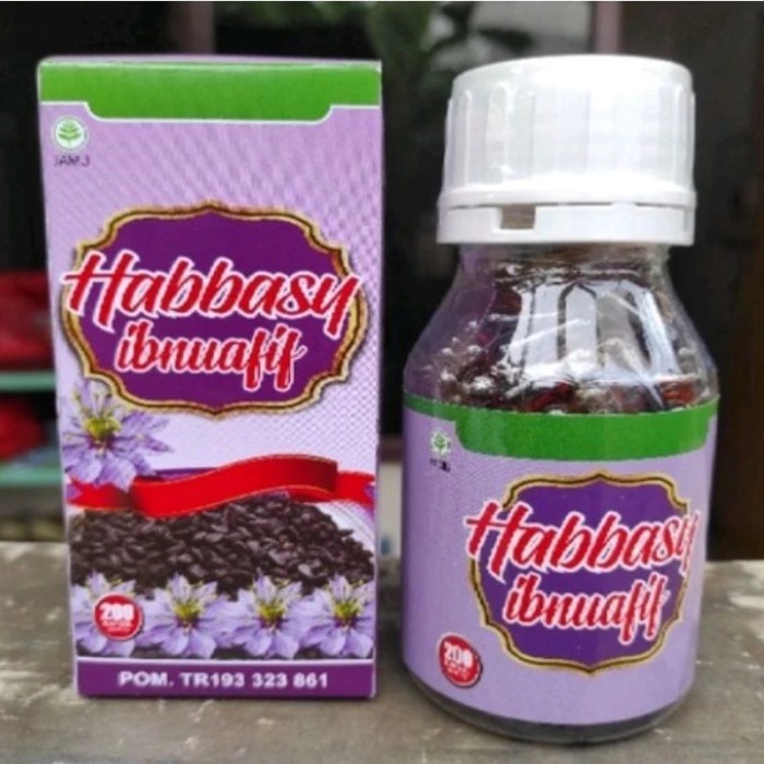 

ORIGINAL Kapsul Minyak Habbatussauda Habbasy Ibnuafif Isi 200 PREMIUM