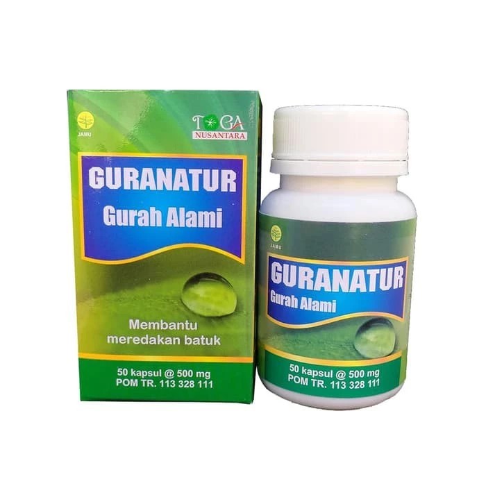 

ORIGINAL Guranatur 50 Kapsul Membantu Meredakan Batuk Gurah Sesak Nafas PREMIUM