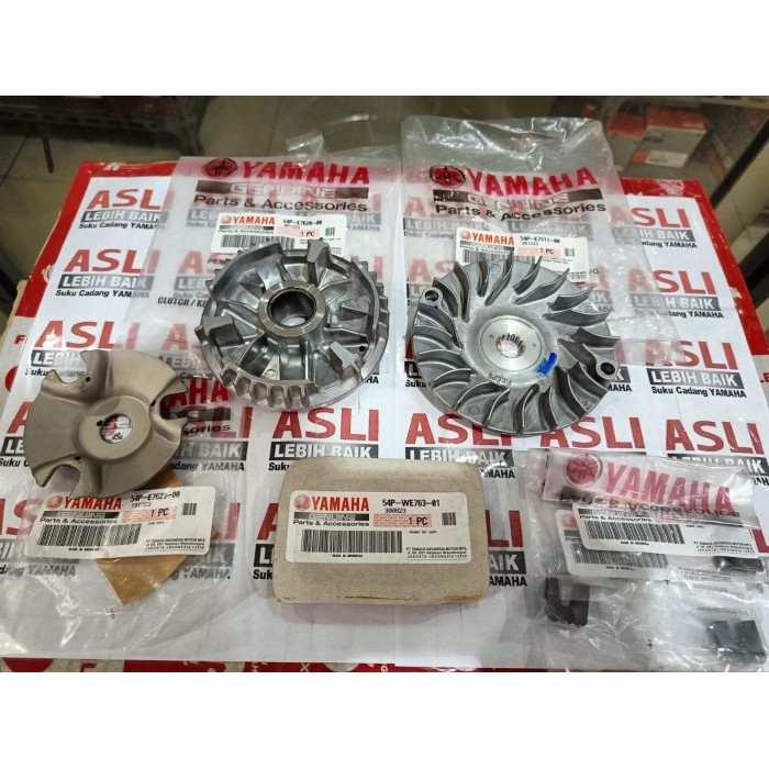 FREE ONGKIR PAKET CVT PULLY DEPAN MIO J - SOUL GT 115 - MIO GT ORIGINAL YAMAHA KODE 864