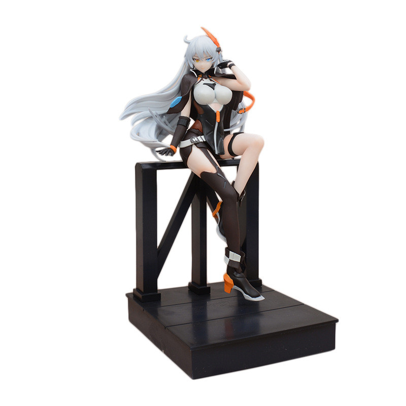 JBS Honkai Impact 3 Anime Figure Kiana Kaslana Sexy PVC Action Figure Sitting Posture Adult Collecti