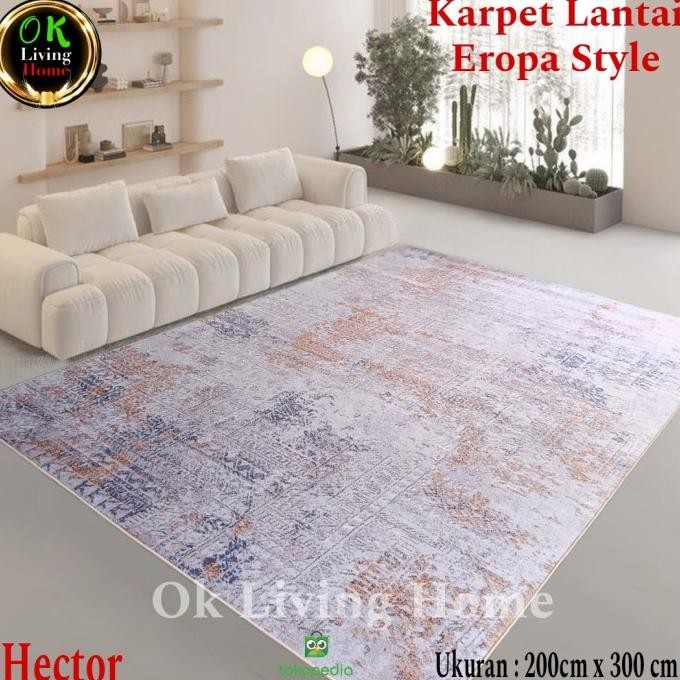 Karpet Lantai 200X300, Karpet Anti Slip 200X300, Karpet Eropa 200X300 Treona