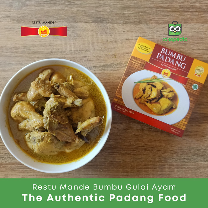 

Bumbu Gulai Ayam Restu Mande 150gr