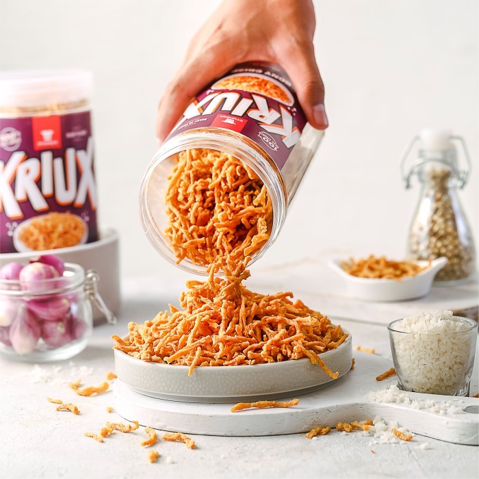 

JAMUR CRISPY ENOKI KRISPI CEMILAN MAKANAN RINGAN SNACK KRIUX GYUMBOX